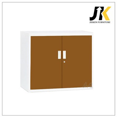 Arxivador petit d'acer de dues-portes marró personalitzat